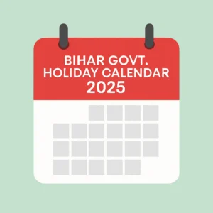 Bihar Govt Calendar 2026