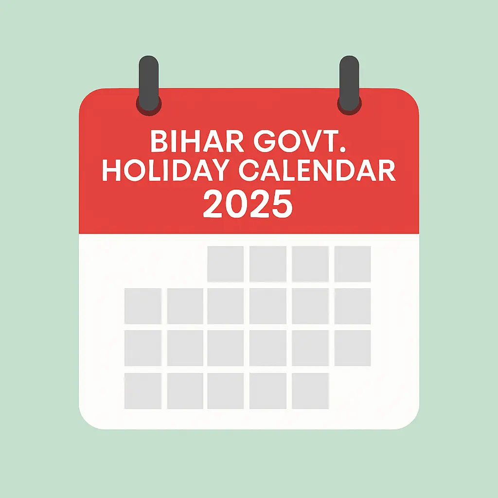 Bihar Govt Calendar 2026