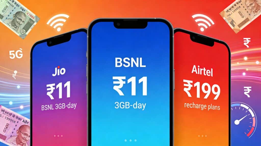 jio-bsnl-airtel-cheapest-prepaid-plans-january-2026